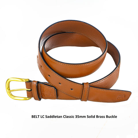 BELTS LC Louis Cardini - Classic calf leather (self calf leather lined)