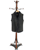 BRIE - Buttoned  Vest  (Toscana Lamb Black Suede Fur Black Snow Tip Interior)