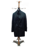 DALLAS.S3634- NAPA Baby Lamb Leather Long Coat (4 Buttons Flapped Over the other Panel For Extra Protection)