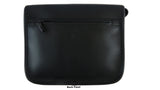 POLO (OSLO: C L & Lui messenger bag with solid brass turn lock flap attachment)
