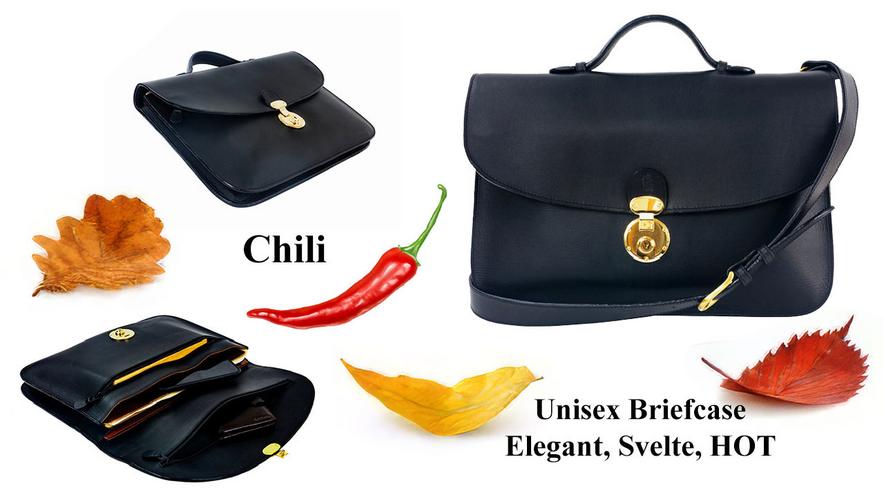 Unisex Leather Briefcase New Design