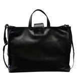 Loretta H - New! Handles and detachable and removable shoulder strap. Front strap over with turn lock.