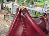 JUNO - A Spacier Judy Handbag with a new smart handle making the bag less rigid like standing Gard… and classier by articulating the handle with two knees that allow the handle to swivell! or Cross Body bag with a detachable and adjustable shoulder strap.
