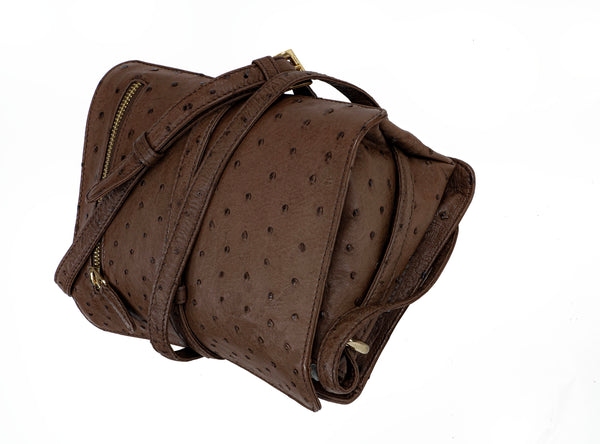 DANTE- (An Ostrich Bag Classic, Small and Organised But Still Elegant)