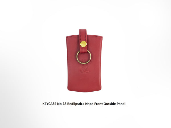 KEYCASE No 28- a bigger Key Pouch (with 2 Splited rings one in one out)