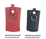 KEYCASE No 10- a minimalist Key Pouch (with 2 Splited rings one in one out)