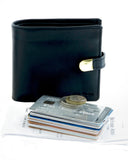 No 825 SO CP CC SR ( Strap over closure for your safety). An innovation and revolution in Louis' wallet's design with reversing one card's Panel To Interlock them with the other panel removing excess thickness.