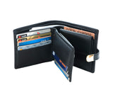 No 825 SO CP CC SR ( Strap over closure for your safety). An innovation and revolution in Louis' wallet's design with reversing one card's Panel To Interlock them with the other panel removing excess thickness.