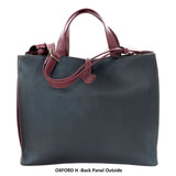 OXFORD H- BC A 4 Bicolour Classic Outside & Napa Trims (Handles with detachable and adjustable Shoulder Strap)