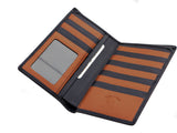 No 805 CC ID XL- Breast Pocket Wallet (17cm), Plain and Elegant