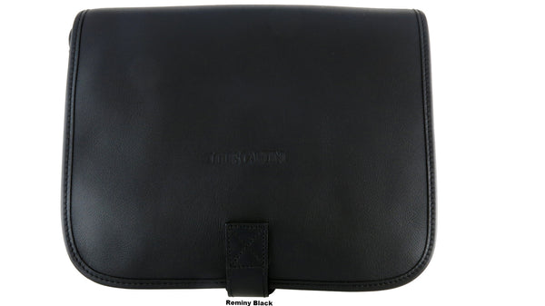 OSLO- Messenger Bag- Apple Air sizes (Leather belt loop closure and Flap magnet to secure) or safely secured with a buckle)