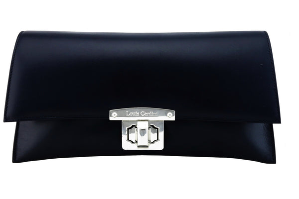 ROXANE- Clutch. (So classy, elegant, minimalist: « a must » Bi colour or Self)
