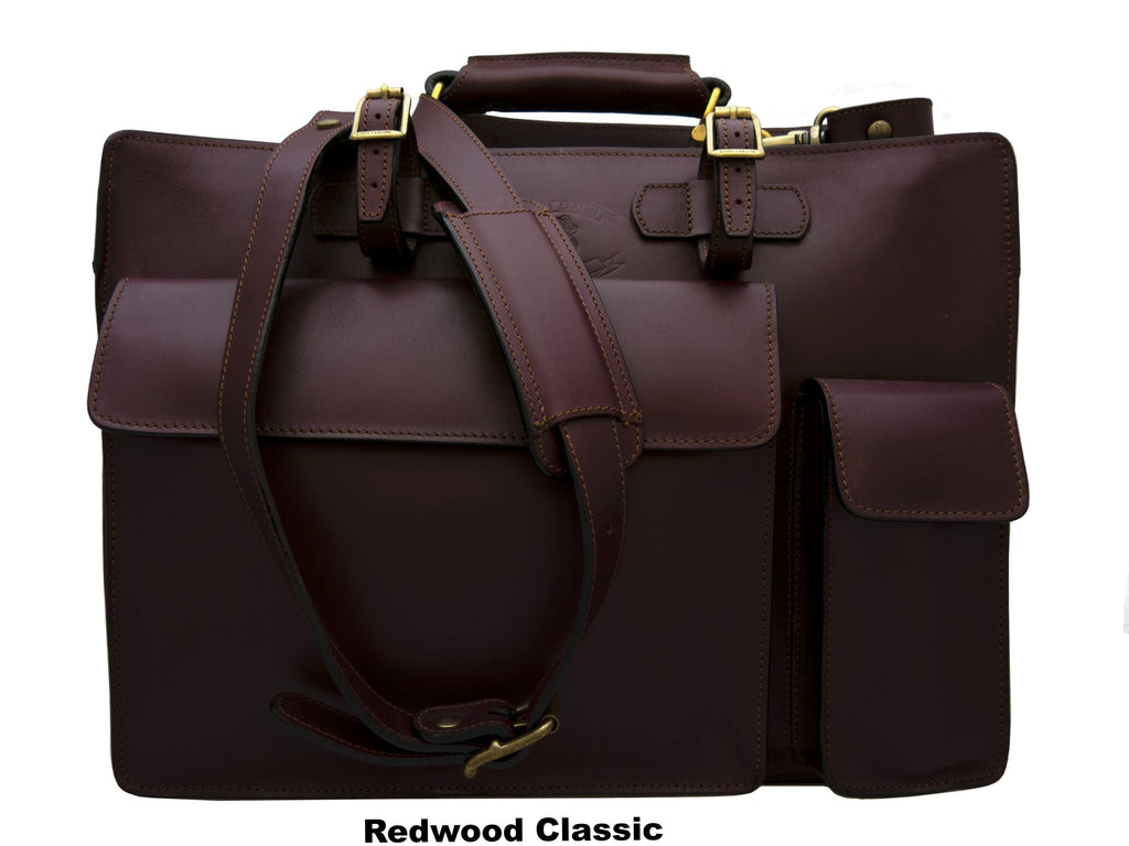 STUDIO B XL 2 Extra Large Compartiments Pilot case Louis Cardini The Turrella Workshop 2 minutes walk from the station All Handmade Leather Goods
