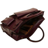 STAGE ONE- Briefcase ( 1 Large Compartments Soft Briefcase, Messenger Satchel )