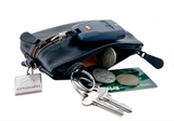 KEYCASE 22 RKCC (For 1 REMOTE ONLY, top zip compartment for KEYS & COINS, CASH) cards in the back panel zip' compartment